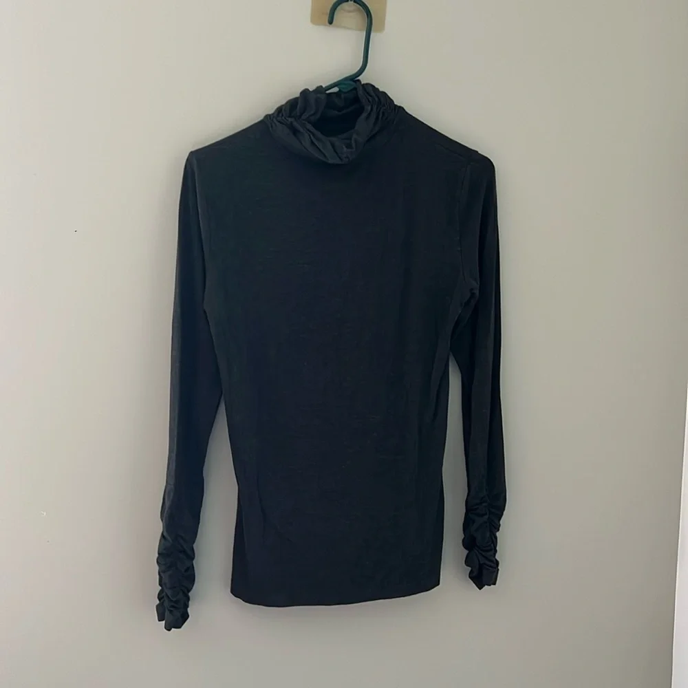 Grace Women's Long Sleeve Turtleneck Top - Picture 2 of 4